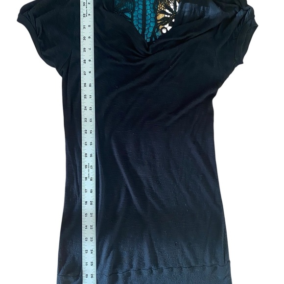 Vintage Daytrip Black Lace Back Top - Picture 6 of 9